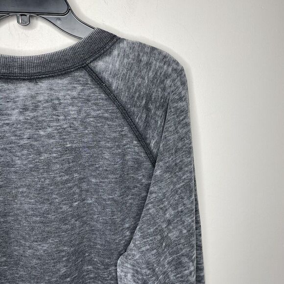 ODD PEOPLE Sweatshirt Womens Small Party Animal Graphic Pullover Oversized Gray - Picture 5 of 8